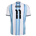 Argentina Verón 11 Home Soccer Jersey World Cup 2026
