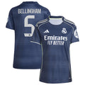 Real Madrid Jude Bellingham 5 Women's Away Soccer Jersey 2025-2026