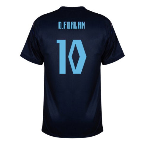 Uruguay Diego Forlan 10 Away Soccer Jersey World Cup 2026