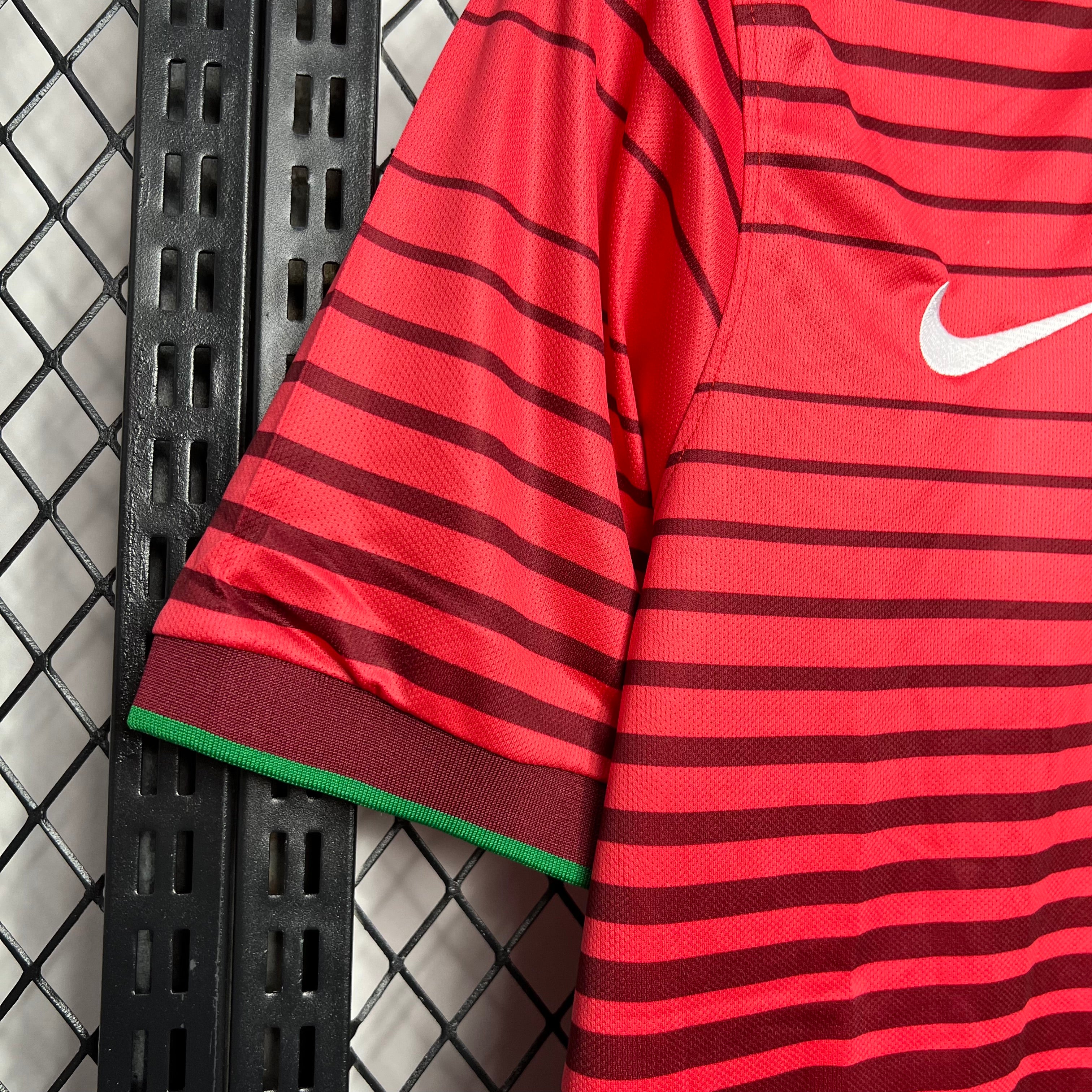 Portugal Cristiano Ronaldo 7 Retro Home Soccer Jersey World Cup 2018