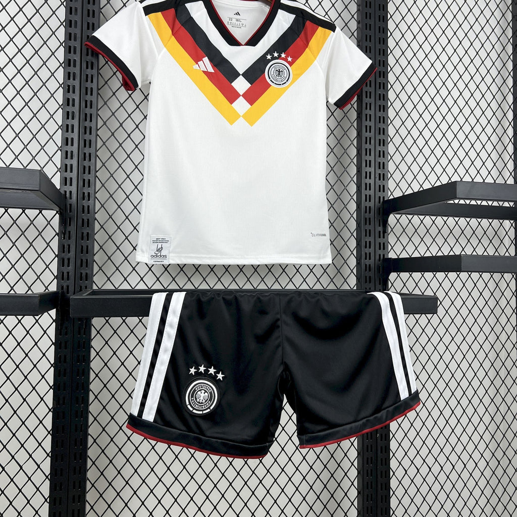 Germany Kids Home Soccer Jersey Mini Kit World Cup 2026