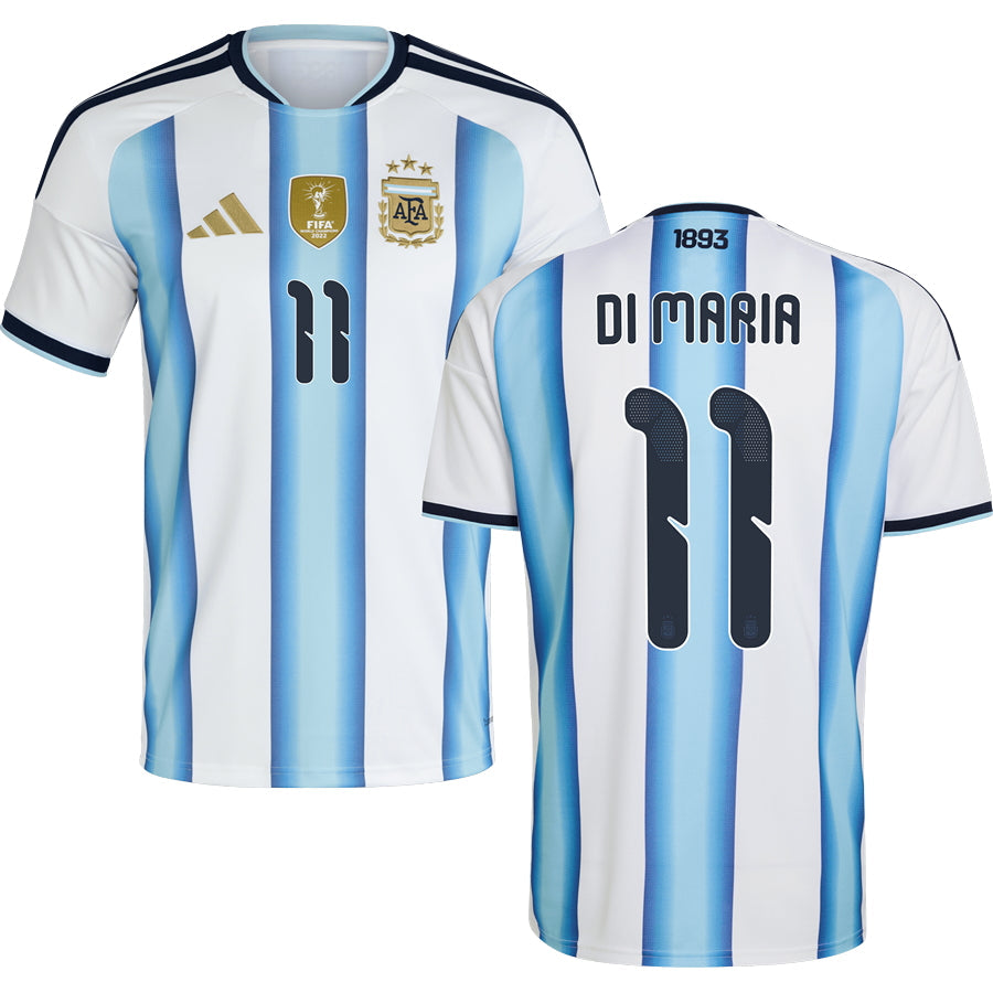 Argentina Angel Di Maria 11 Home Soccer Jersey World Cup 2026