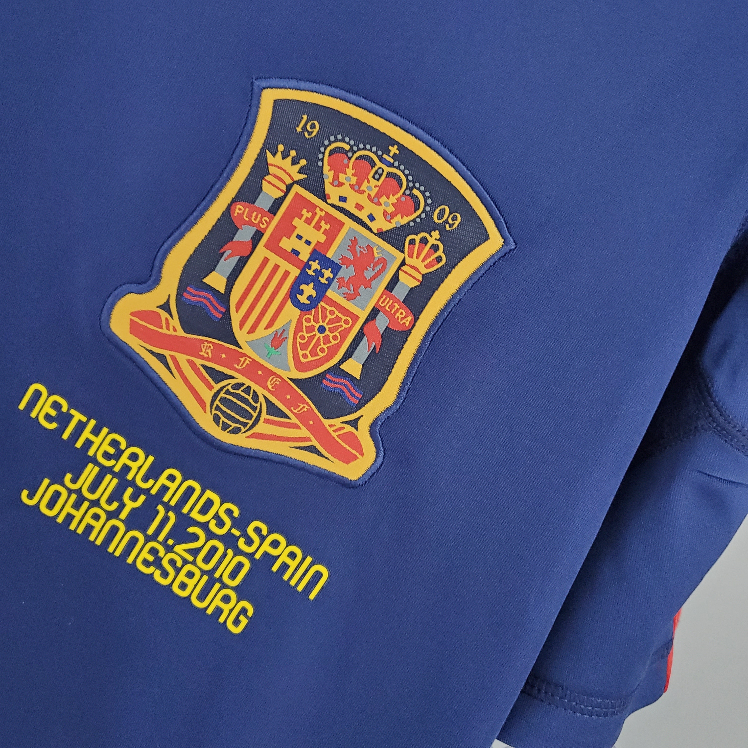 Spain Fernando Torres 9 Retro Away Soccer Jersey World Cup 2010