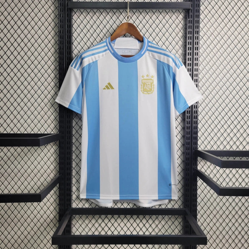 Argentina Nahuel Molina 26 Home Soccer Jersey 2024/25
