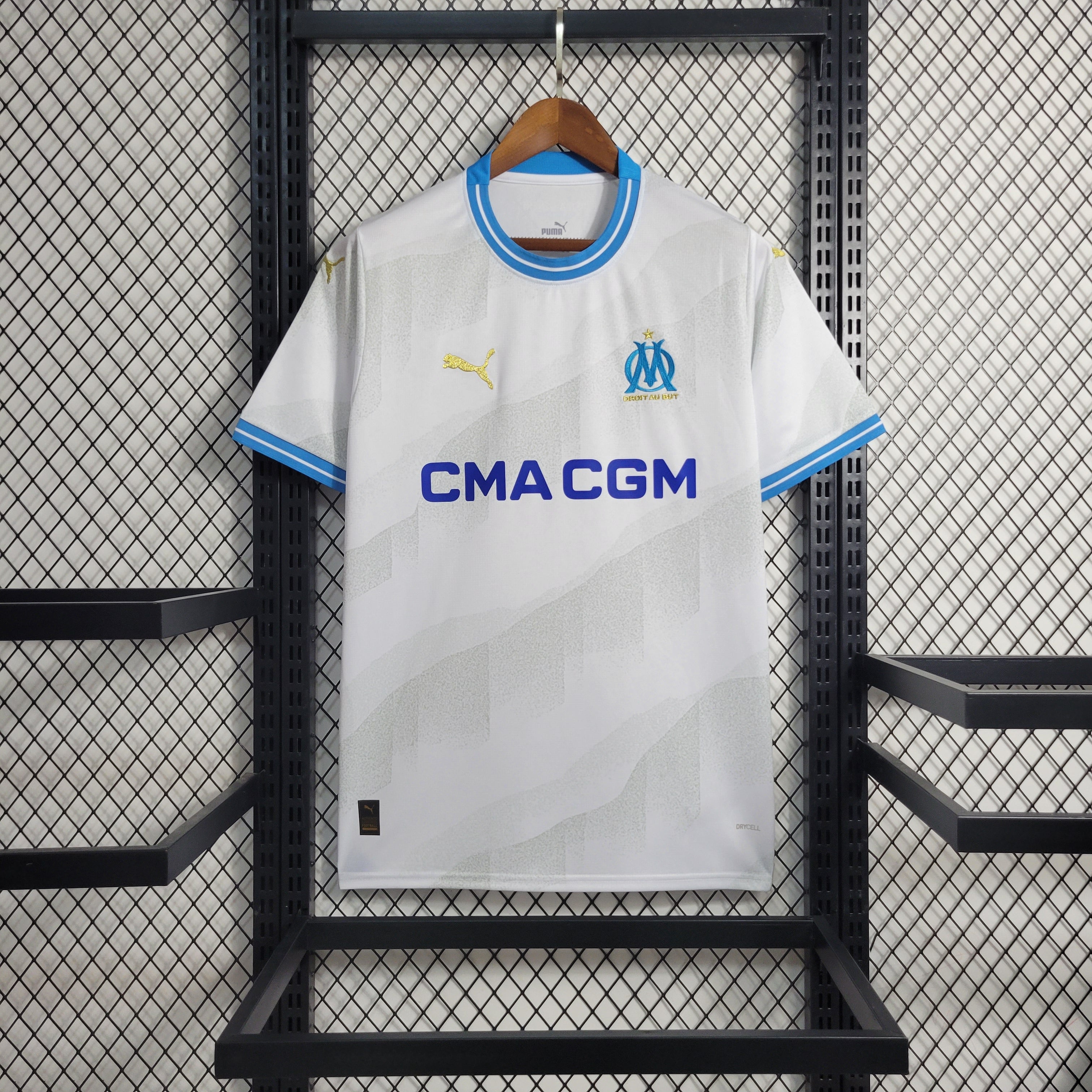 Olympique Marseille Vitinha 9 Home Soccer Jersey 2023/24
