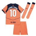 FC Barcelona Lamine Yamal 10 Kids Third Soccer Jersey 2025-2026