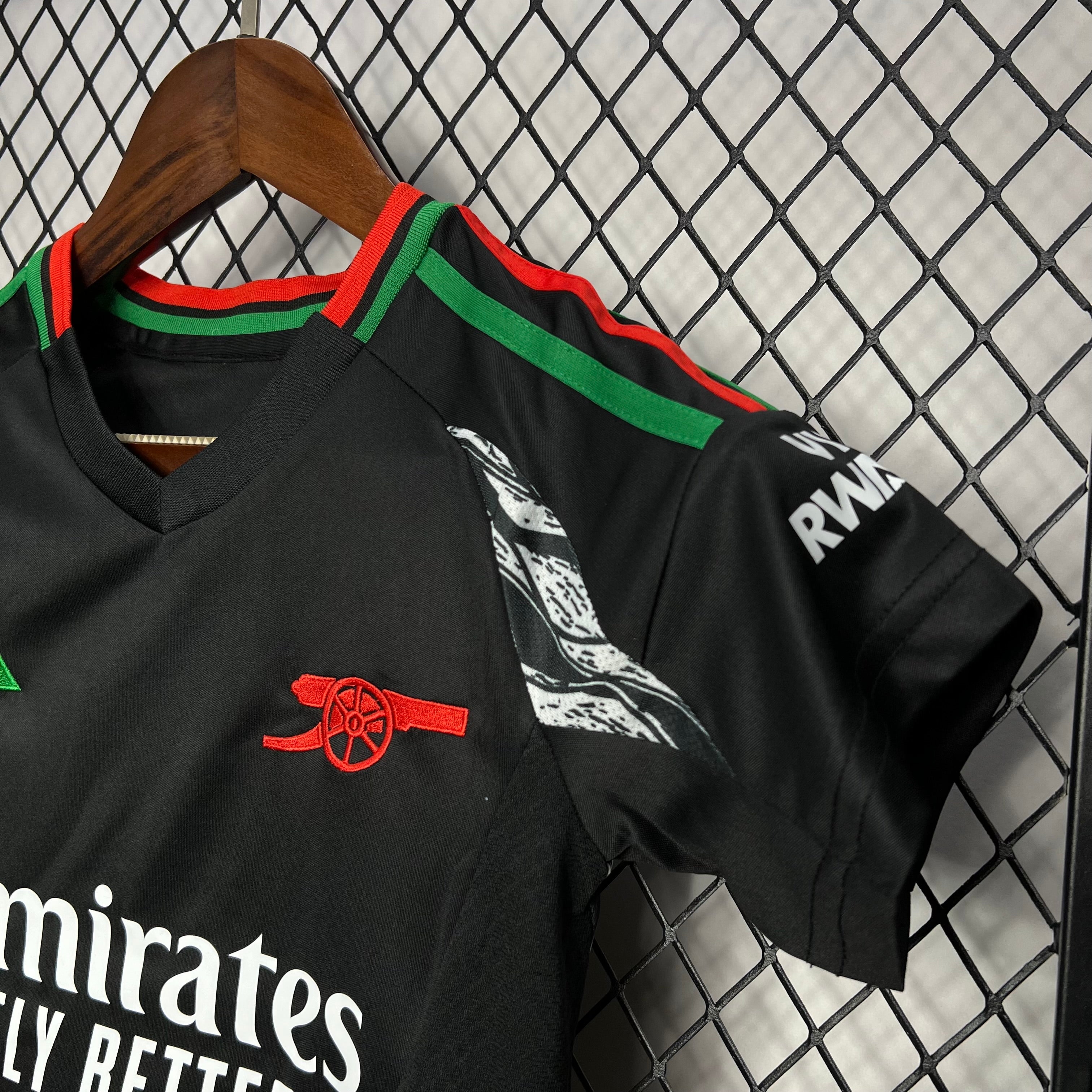 Arsenal Bukayo Saka 7 Kids Away Soccer Jersey 2024/25
