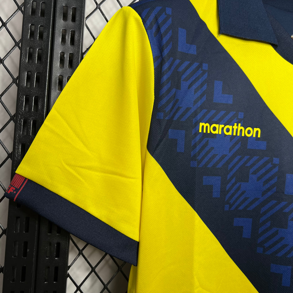 Ecuador Home Soccer Jersey 2024/25 - Yellow