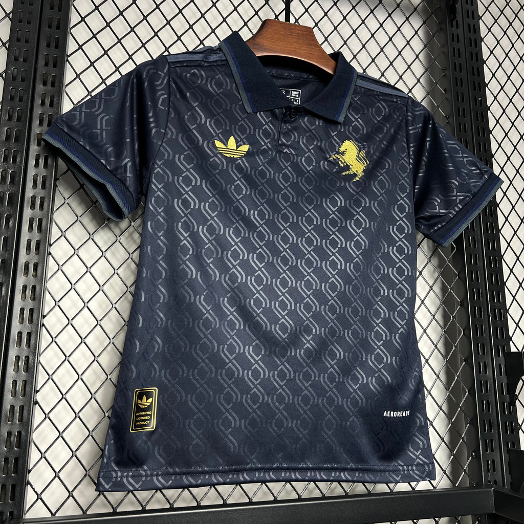 Juventus Kenan Yildiz 10 Third Kids Soccer Jersey 2024/25