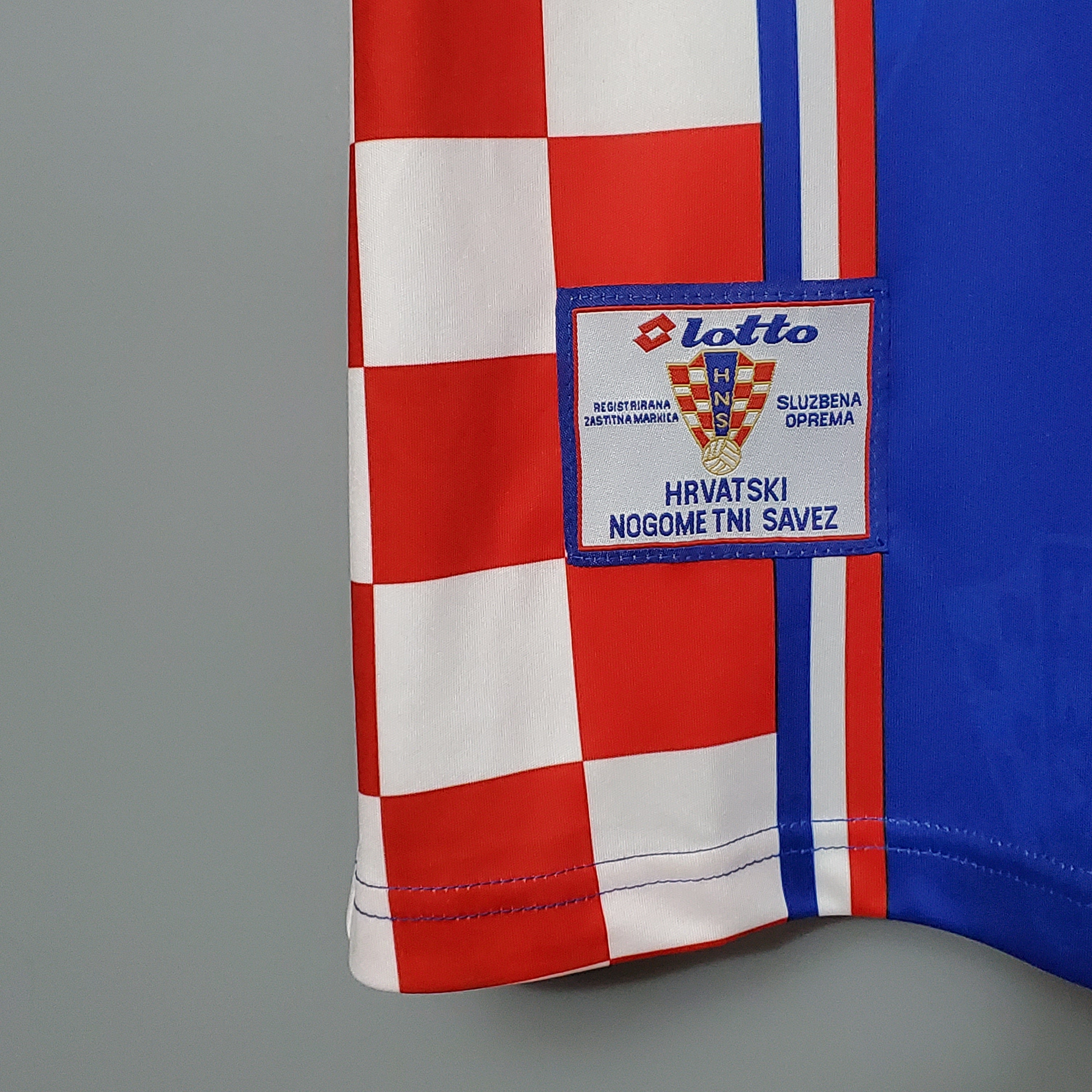 Croatia Home Retro Soccer Jersey World Cup 1998