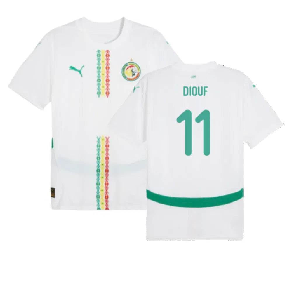 Senegal El Hadji Diouf 11 Home Soccer Jersey 2024/25