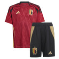 Belgium Kids Home Soccer Jersey UEFA Euro 2024