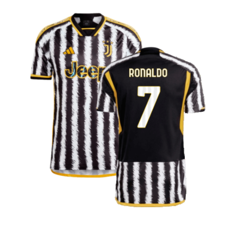 Juventus Cristiano Ronaldo 7 Home Soccer Jersey 2023/24