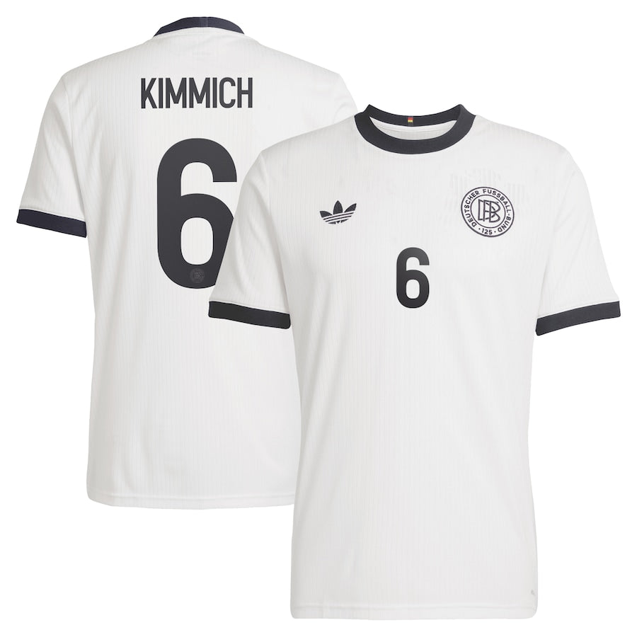 Germany 125 Anniversary Joshua Kimmich 6 Home Soccer Jersey 2024-2025