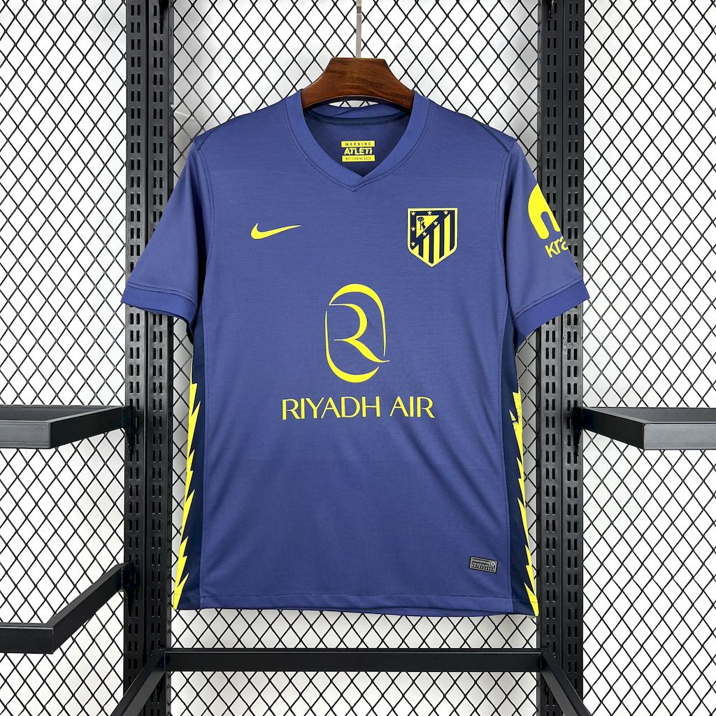 Atletico Madrid Julián Alvarez 19 Away Soccer Jersey 2025-2026