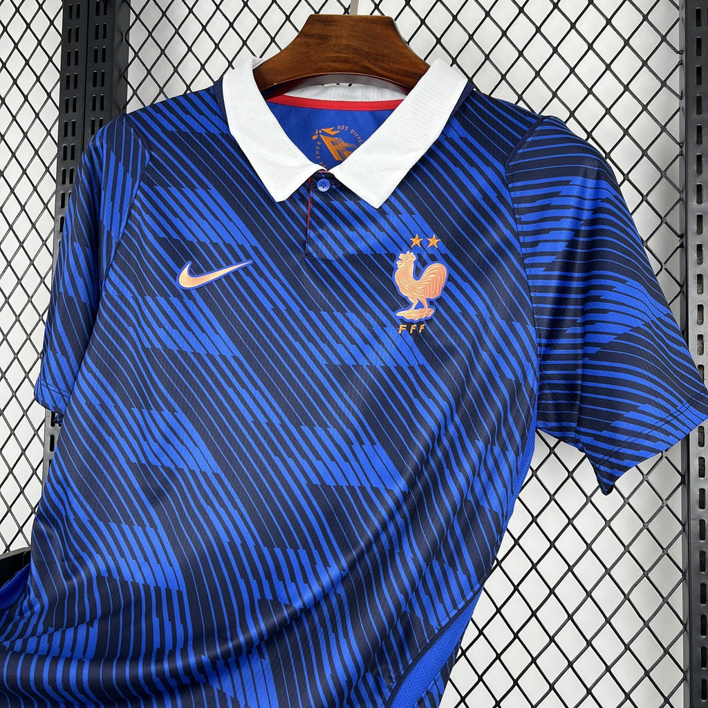 France Ousmane Dembélé 7 Home Soccer Jersey World Cup 2026