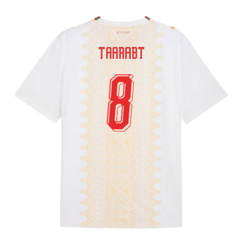 Morocco Adel Taarabt 8 Away Soccer Jersey World Cup 2026
