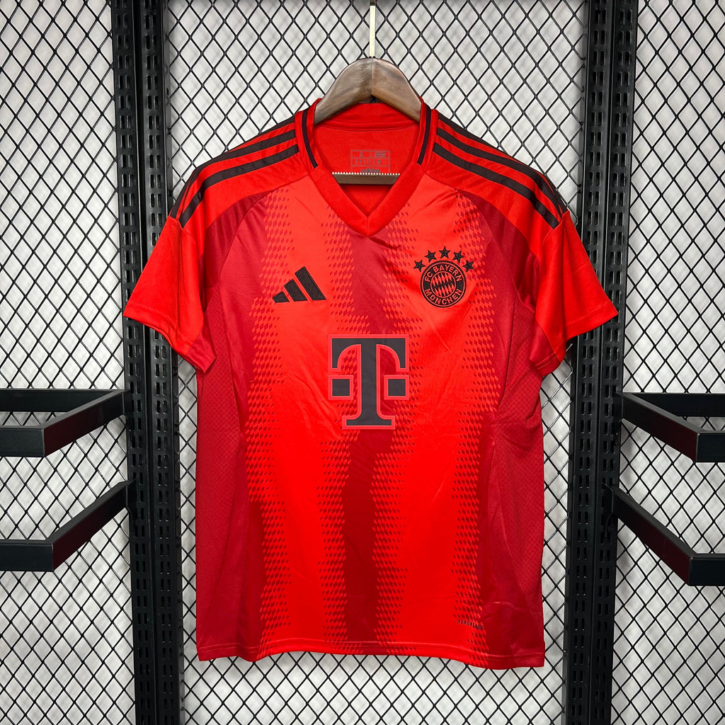 Bayern Munich Jamal Musiala 42 Home Soccer Jersey 2024/25