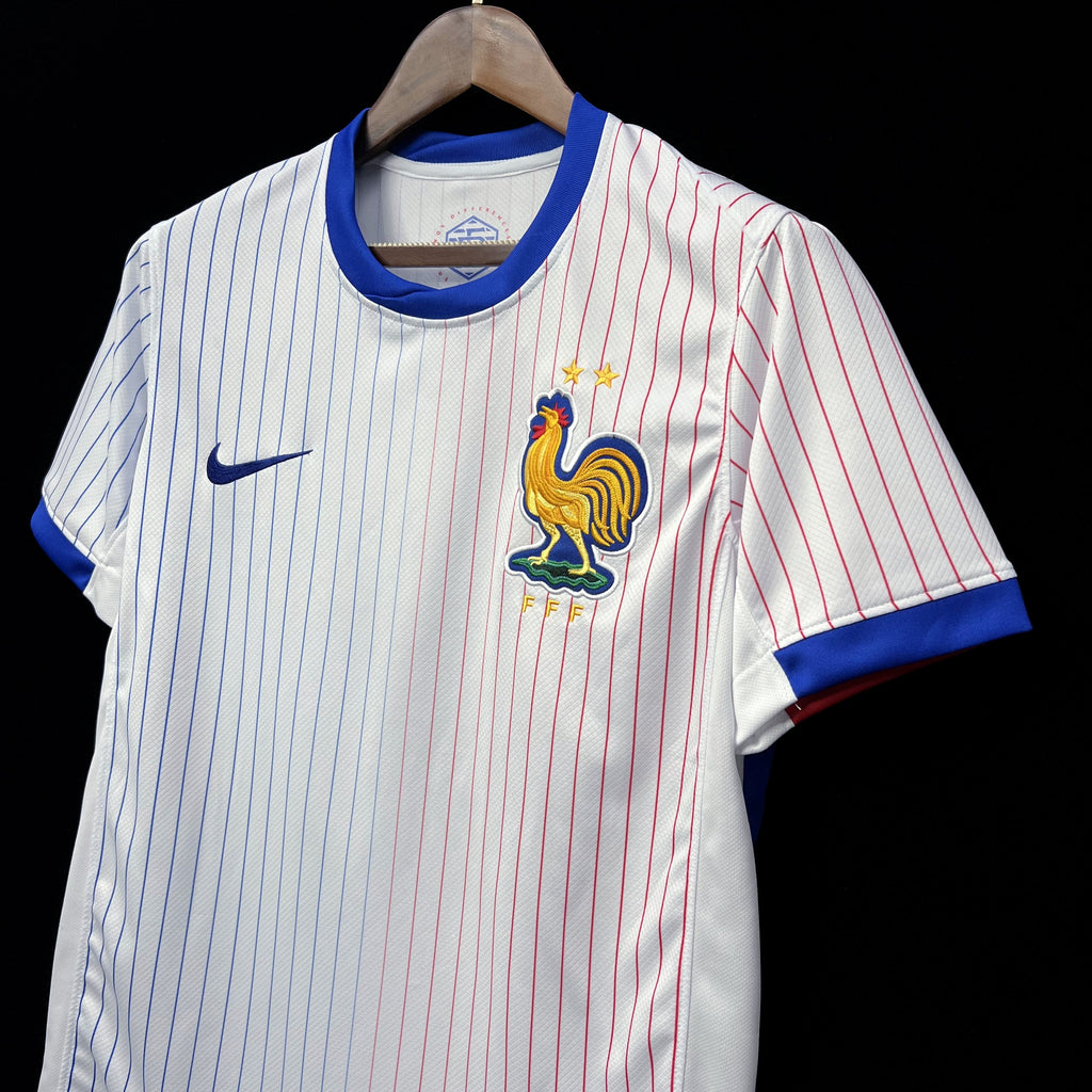 France Theo Hernández 22 Away Soccer Jersey Euro 2024