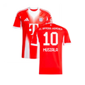 Bayern Munich Jamal Musiala 10 Home Soccer Jersey 2025-2026