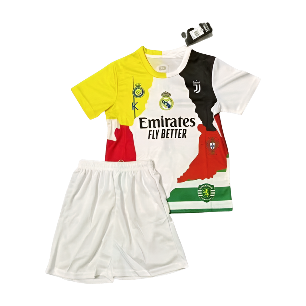 Cristiano Ronaldo Career Kids Kit Special Edition Soccer Jersey 2025-2026
