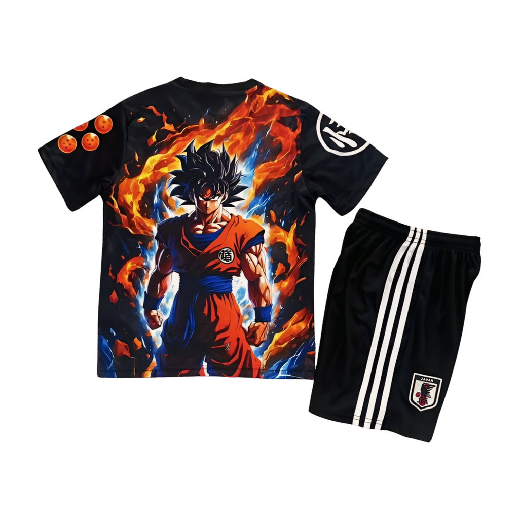 Japan X Dragon Ball Z Kakarot Special Edition Kids Soccer Jersey 2025-2026