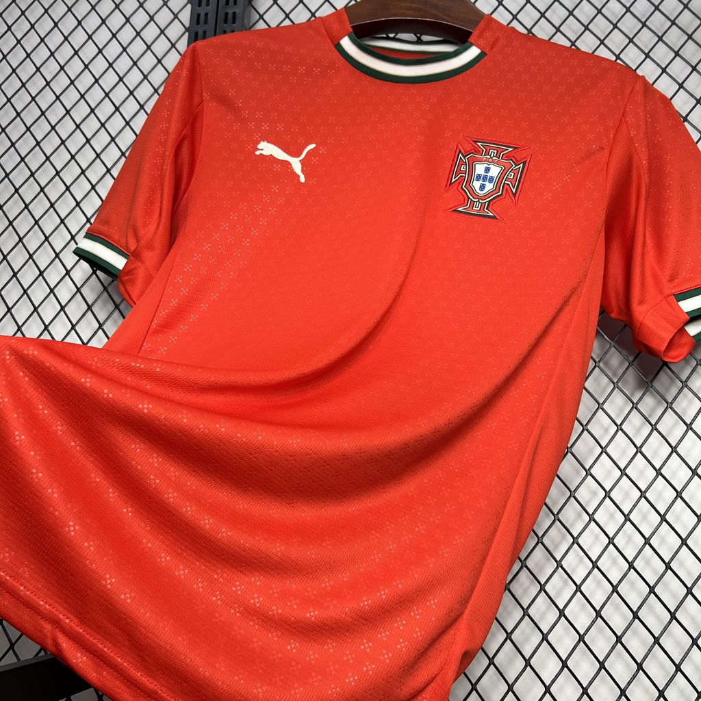 Portugal Pepe 3 Home Soccer Jersey 2025/26