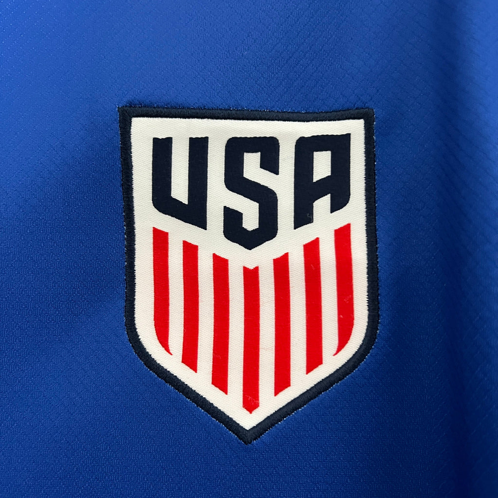 USA Christian Pulisic 10 Away Soccer Jersey 2024/25