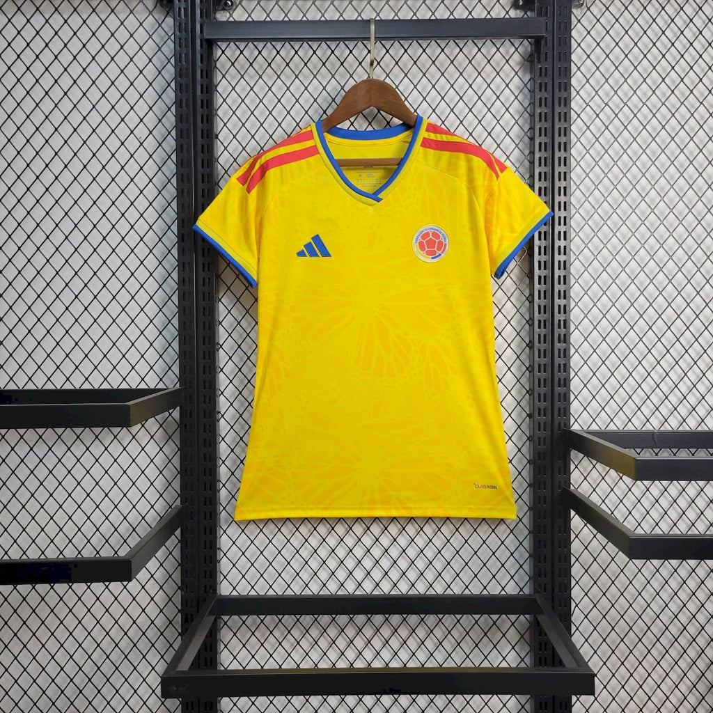 Colombia Women's Home Soccer Jersey World Cup 2026