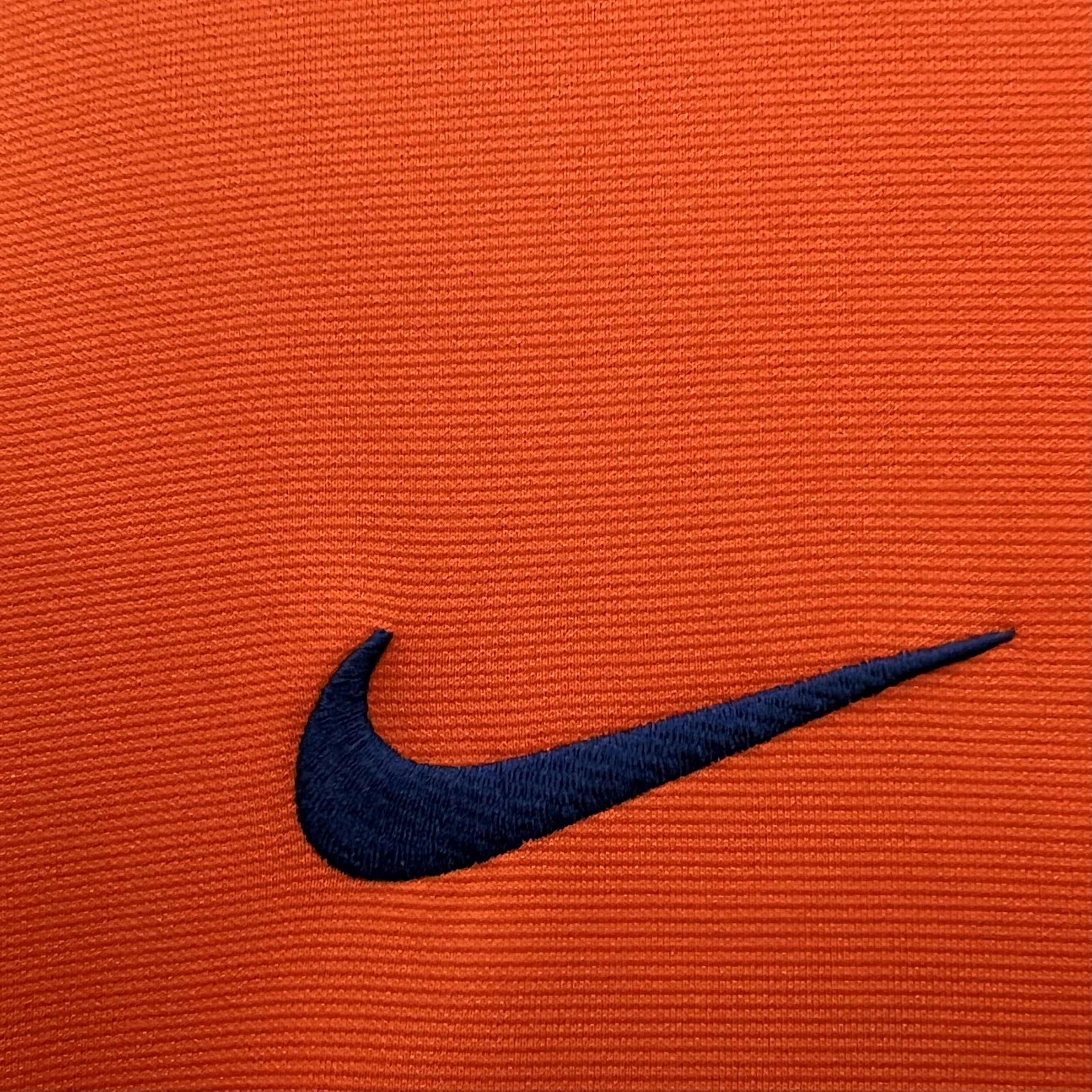Netherlands Virgil van Dijk 4 Home Soccer Jersey Euro 2024