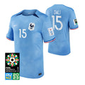 France Kenza Dali 15 Home Soccer Jersey World Cup 2023