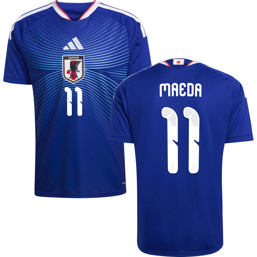 Japan Daizen Maeda 11 Home Soccer Jersey World Cup 2026