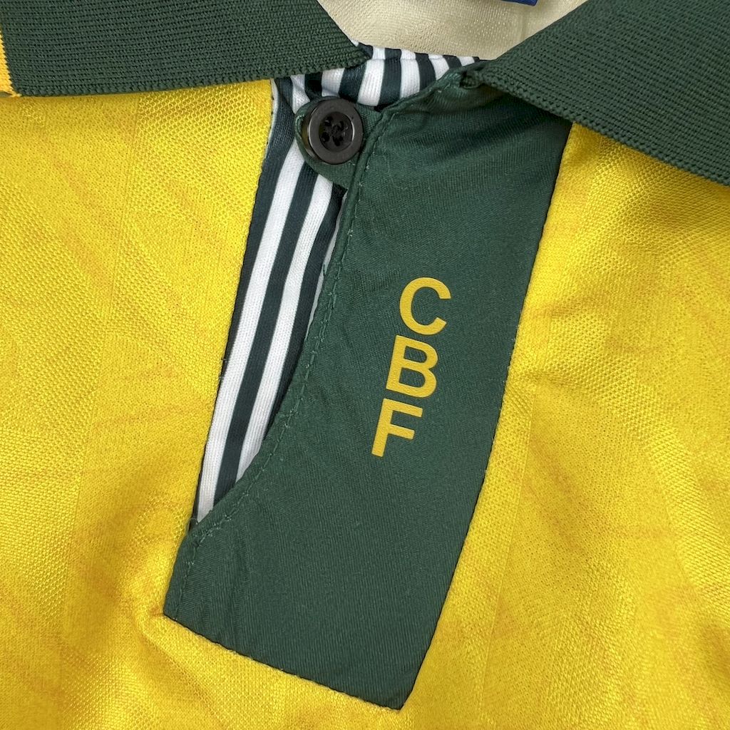 Brazil Home Retro Soccer Jersey 1991-1993