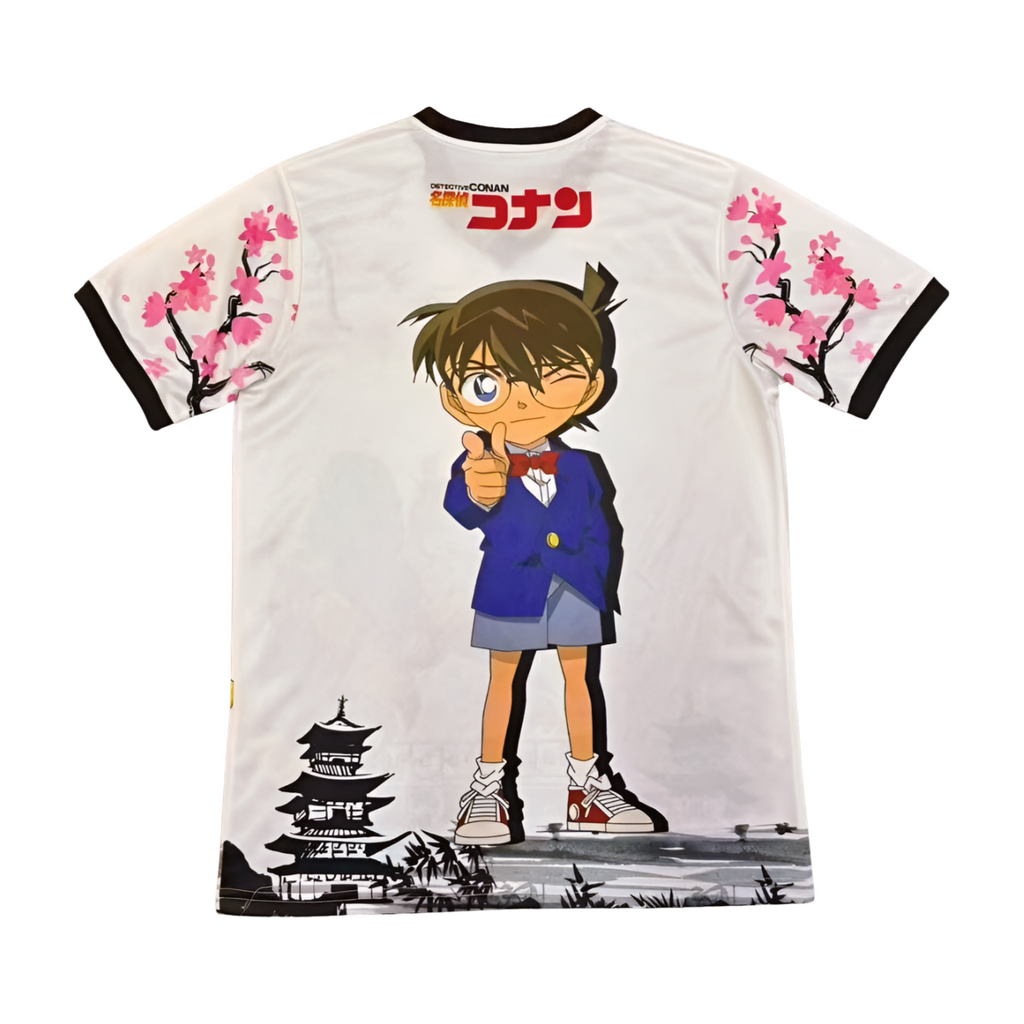 Japan Case Closed Conan Special Edition Soccer Jersey 2024/25 - White
