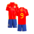 Spain Gavi 9 Kids Home Soccer Jersey Euro 2024