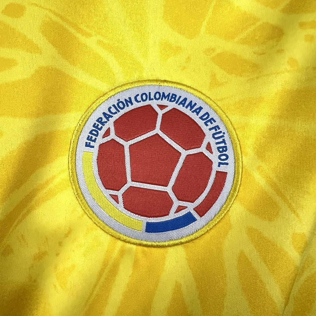 Colombia Long Sleeve Home Soccer Jersey World Cup 2026