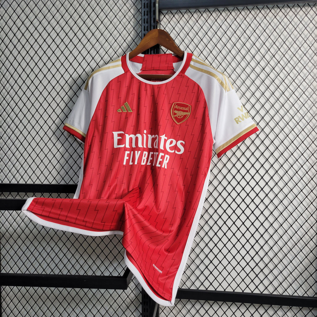 Arsenal Declan Rice 41 Home Soccer Jersey 2023/24