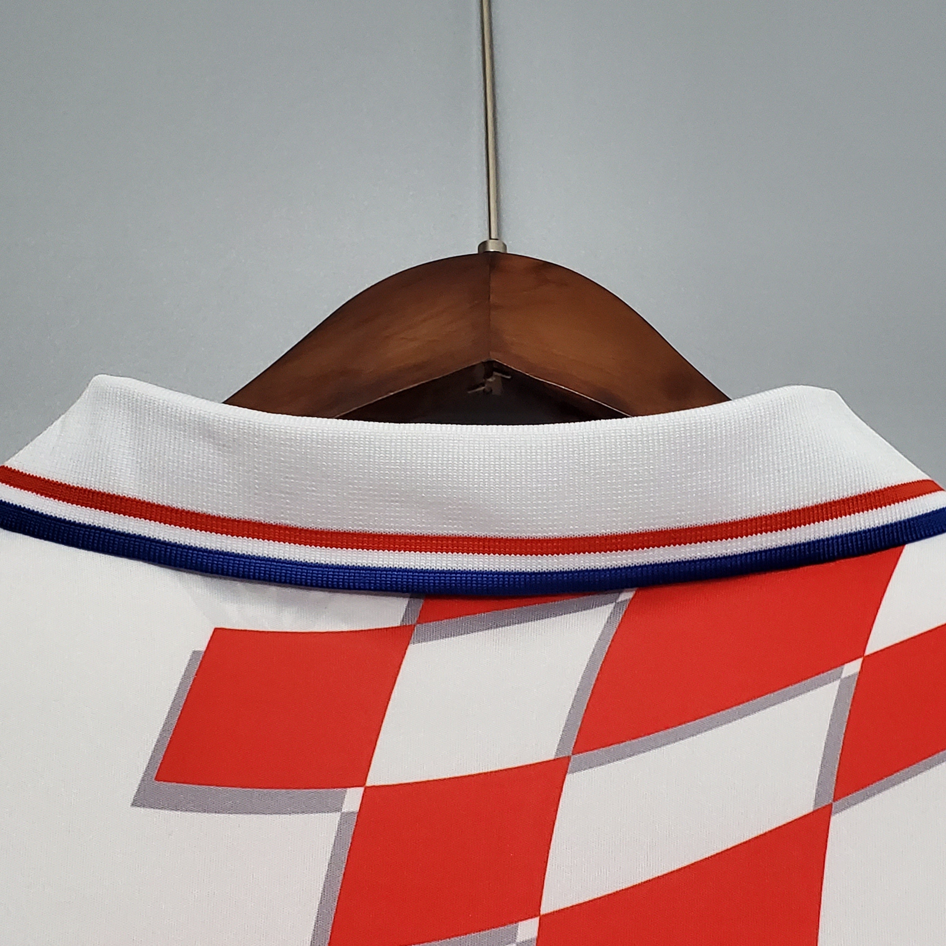 Croatia Away Retro Soccer Jersey World Cup 1998
