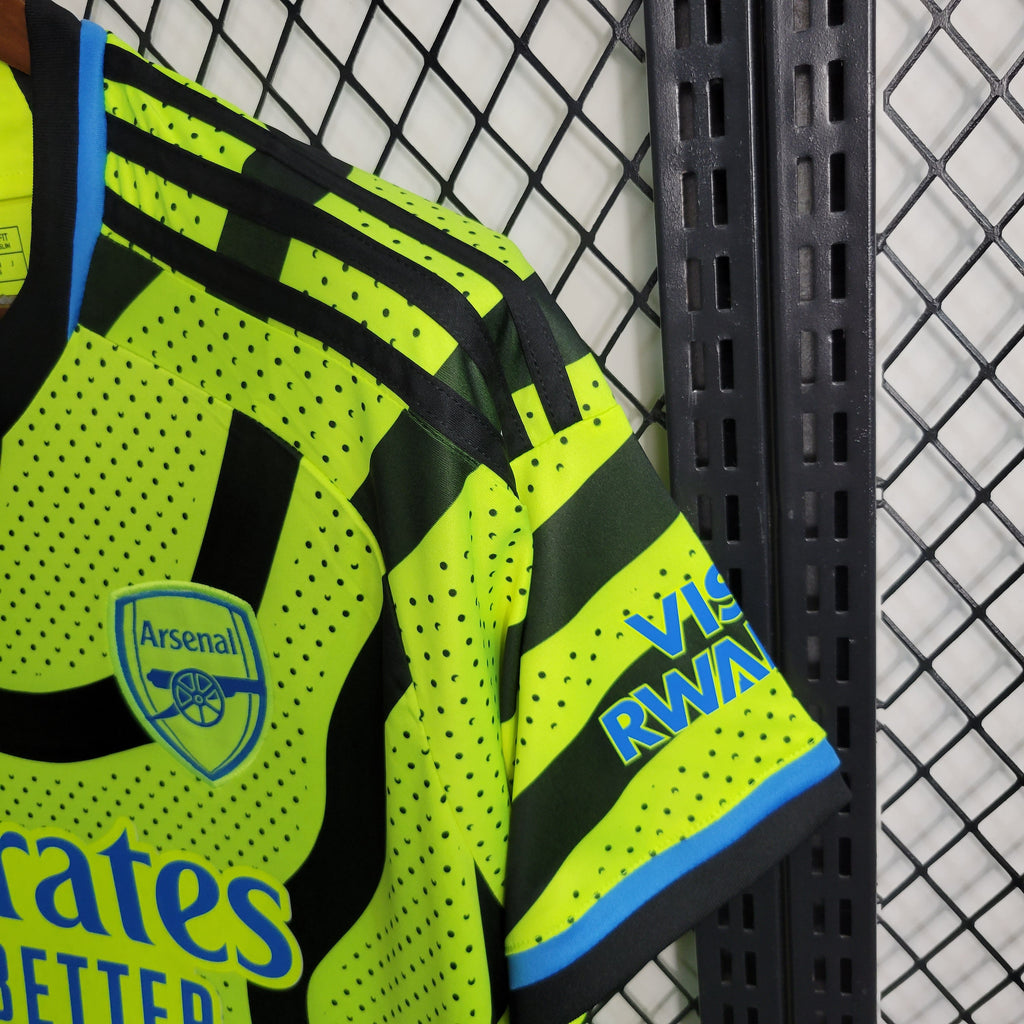 Arsenal Martin Odegaard 8 Away Soccer Jersey 2023/24