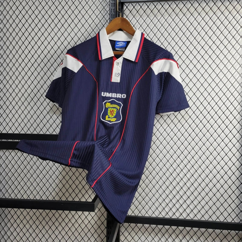 Scotland Away Retro Soccer Jersey 1996-1998