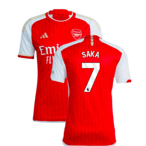 Arsenal Bukayo Saka 7 Home Soccer Jersey 2023/24