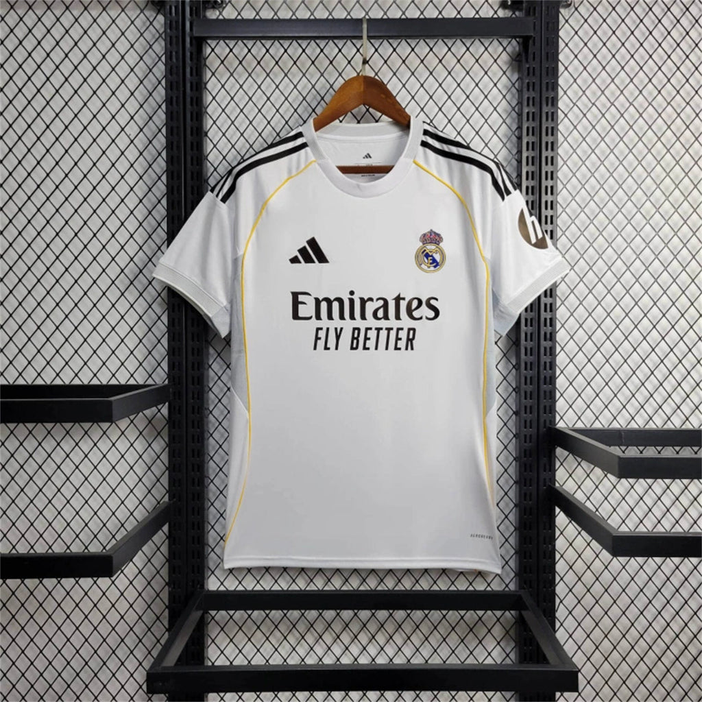 Real Madrid Federico Valverde 8 Home Soccer Jersey 2025-2026
