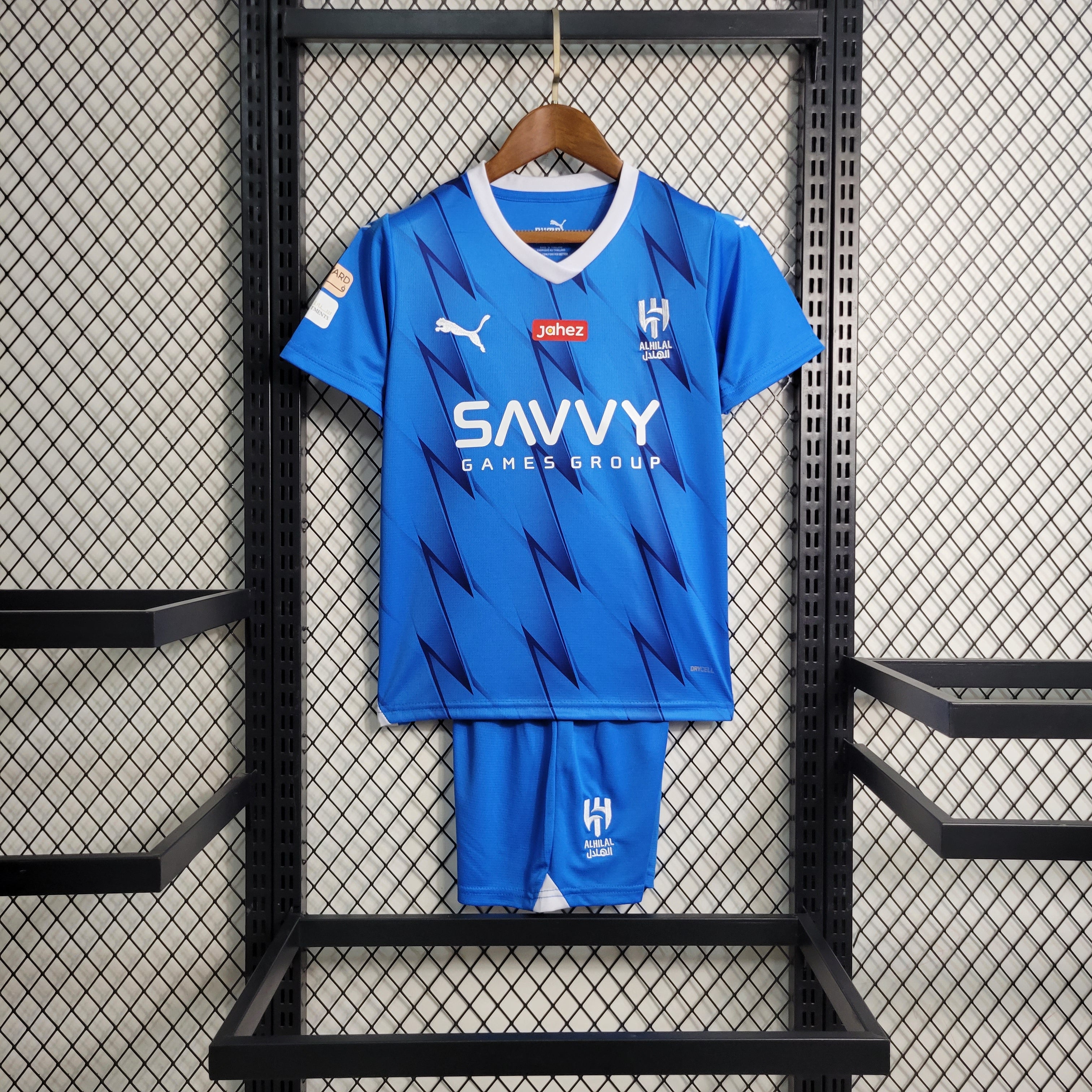 Al-Hilal Saudi Neymar Jr 10 Kids Home Soccer Jersey 2023/24