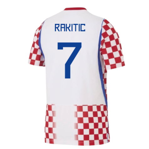Croatia Ivan Rakitić 7 Home Soccer Jersey World Cup 2026