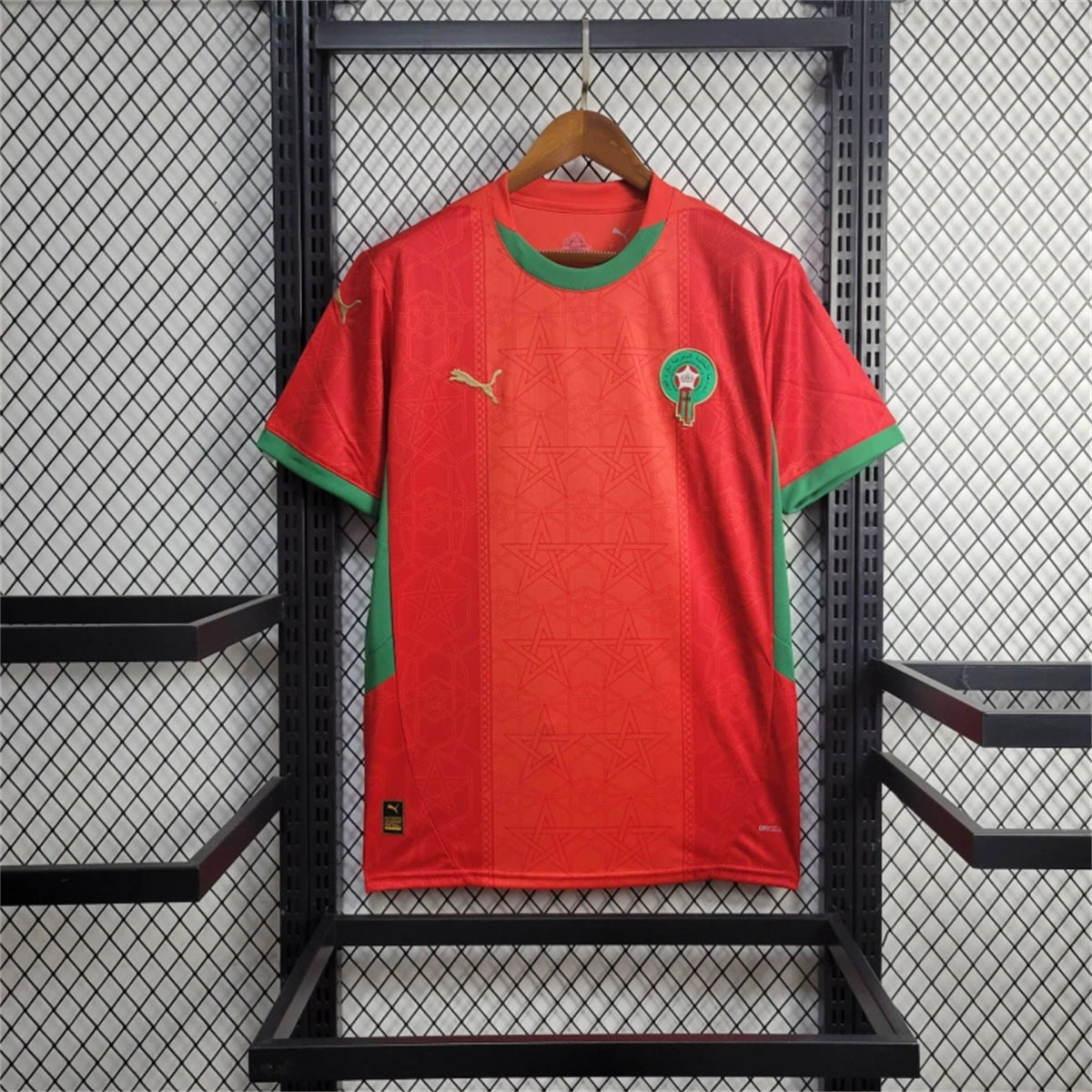Morocco Adel Taarabt 8 Home Soccer Jersey 2024/25