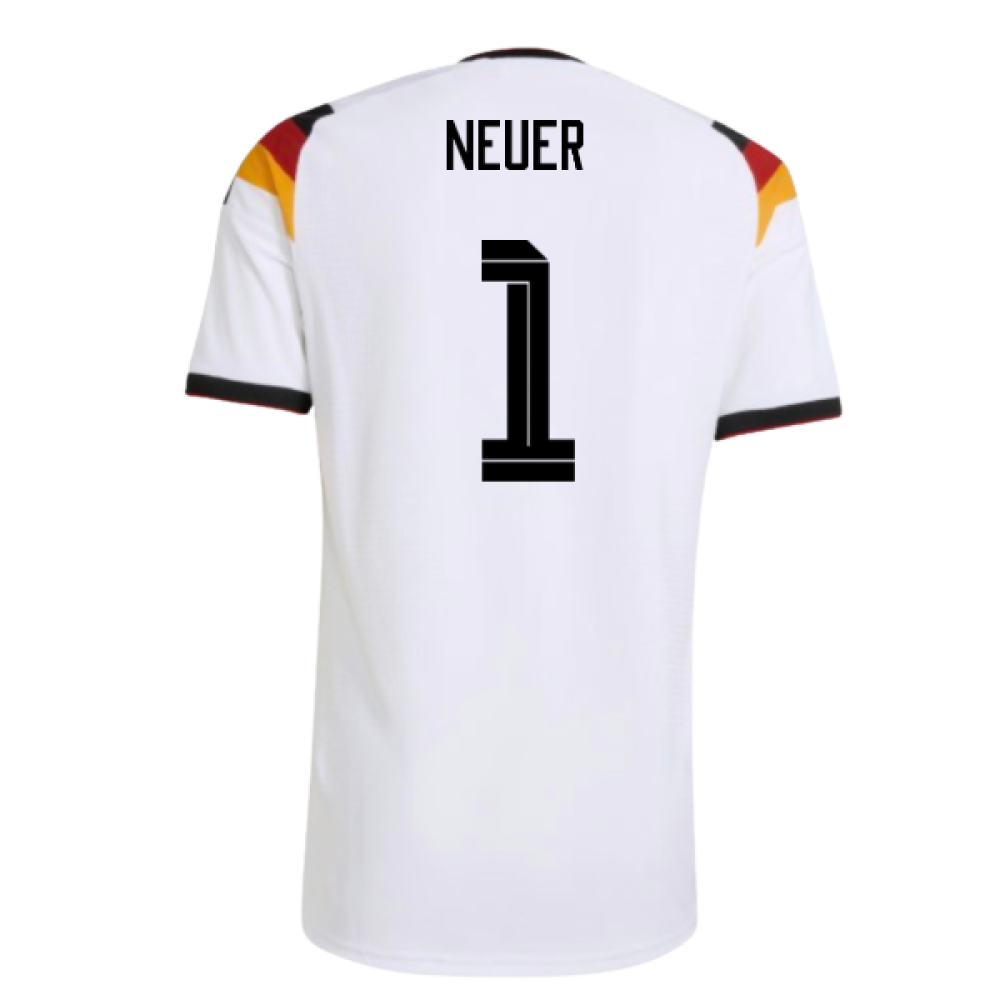 Germany Manuel Neuer 1 Home Soccer Jersey World Cup 2026
