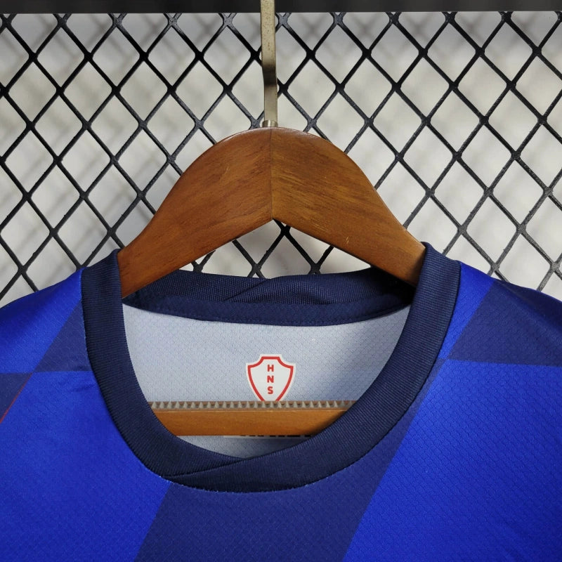 Croatia Kids Away Soccer Jersey UEFA Euro 2024