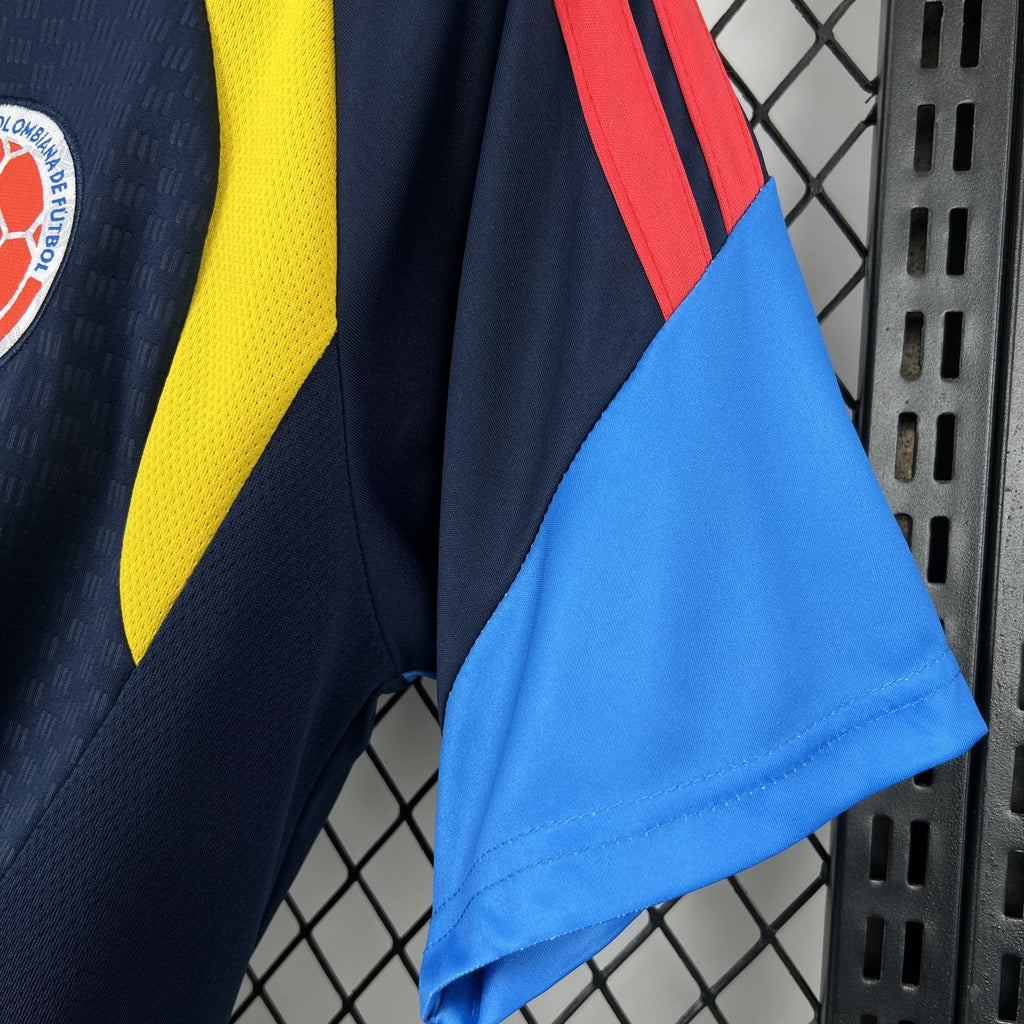 Colombia Pre-Match Soccer Jersey World Cup 2026 - Navy