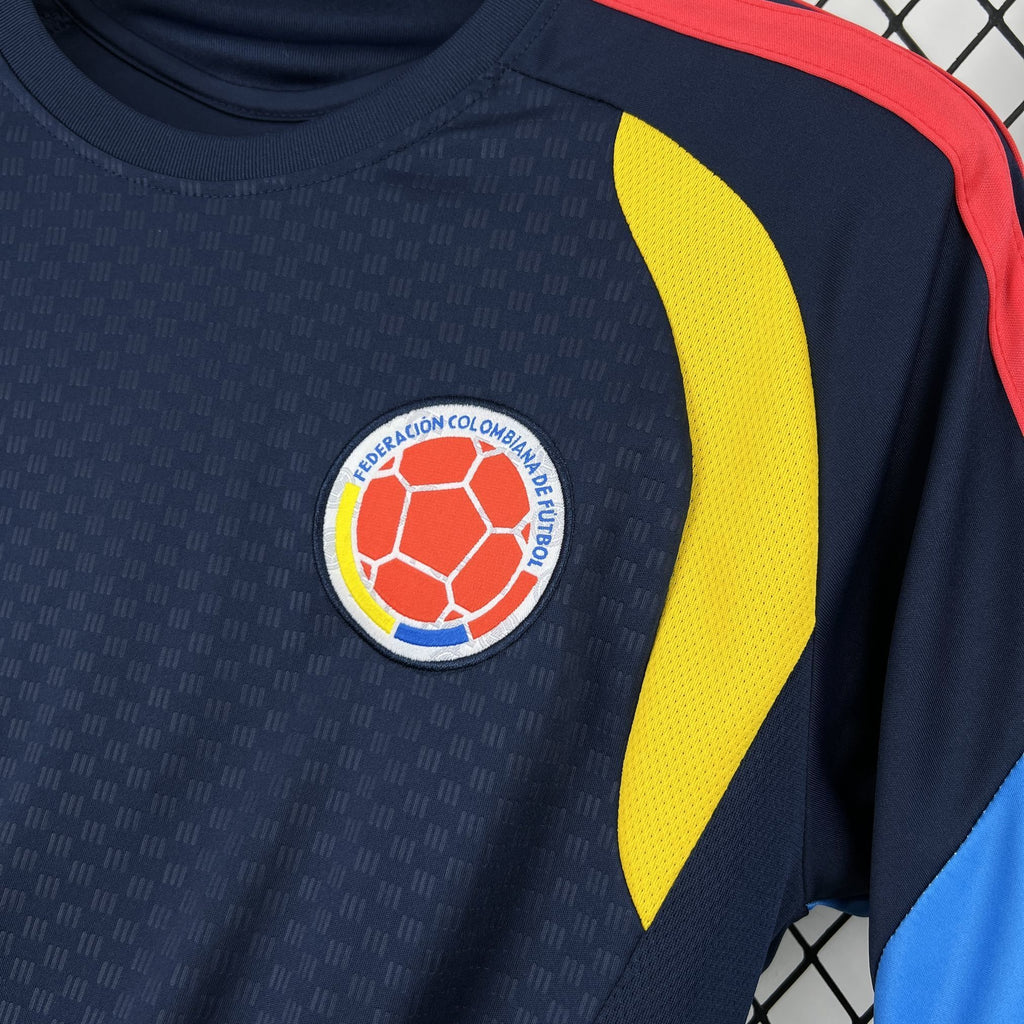 Colombia Pre-Match Soccer Jersey World Cup 2026 - Navy