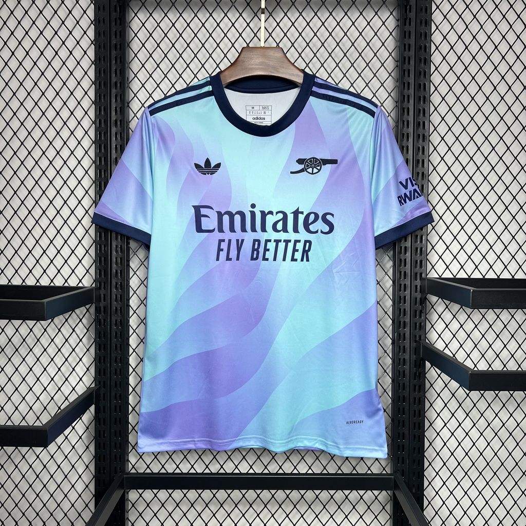 Arsenal Declan Rice 41 Third Soccer Jersey 2024/25